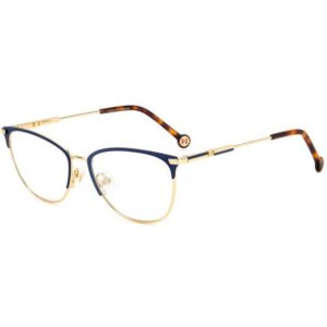 Occhiali vista  Carolina herrera Her 0161 cod. colore lks Donna Cat eye Oro / blu