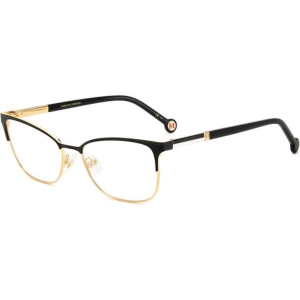 Occhiali vista  Carolina herrera Her 0164 cod. colore rhl Donna Squadrata Oro / nero