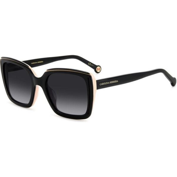 Occhiali da sole  Carolina herrera Her 0143/g/s cod. colore kdx/9o Donna Squadrata Nero