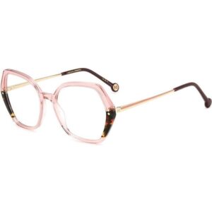 Occhiali vista  Carolina herrera Her 0205 cod. colore ht8 Donna Geometrica Havana/rosa