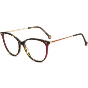 Occhiali vista  Carolina herrera Her 0210 cod. colore o63 Donna Cat eye Havana