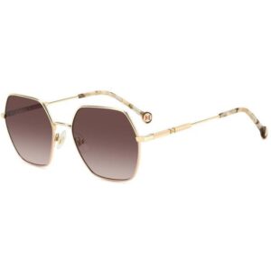 Occhiali da sole  Carolina herrera Her 0183/s cod. colore bku/ha Donna Geometrica Oro