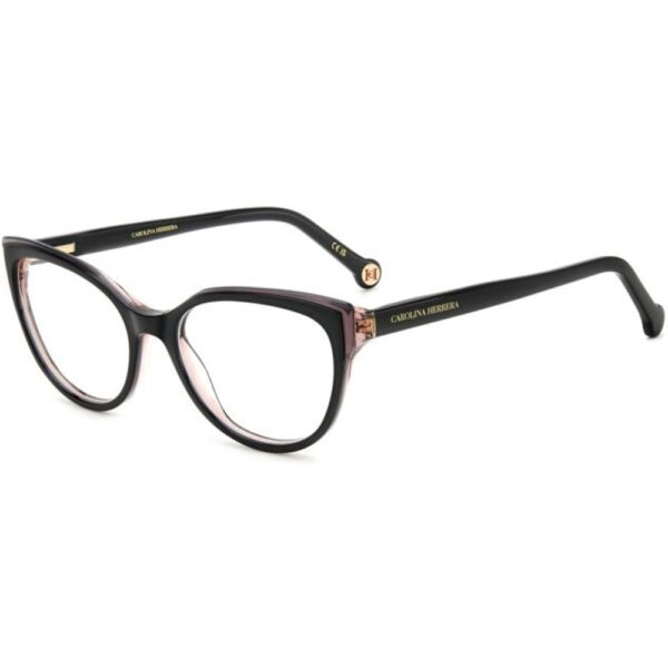 Occhiali vista  Carolina herrera Her 0253 cod. colore 807 Donna Cat eye Nero