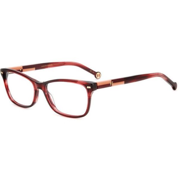 Occhiali vista  Carolina herrera Her 0160 cod. colore k4g Donna Squadrata Bordeaux