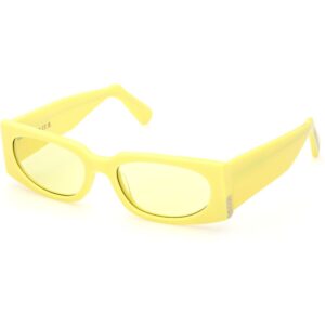 Occhiali da sole  Gcds Gd0016 cod. colore 39e Unisex Squadrata Giallo