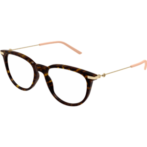 Occhiali vista  Gucci Gg1200o cod. colore 005 Donna Rotonda Havana