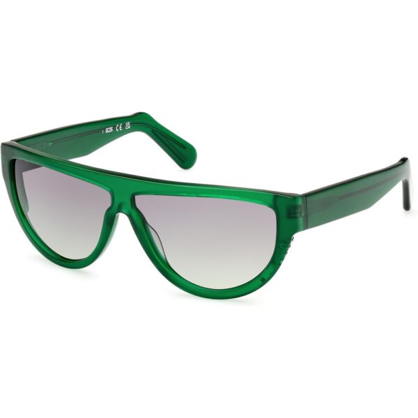 Occhiali da sole  Gcds Gd0025 cod. colore 93p Unisex Geometrica Verde