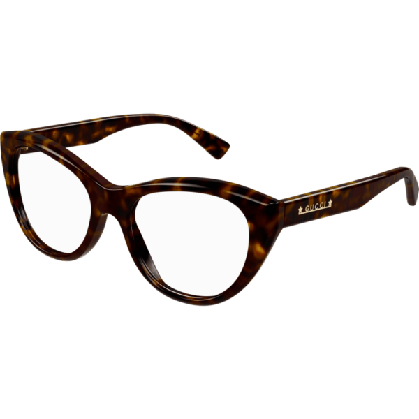 Occhiali vista  Gucci Gg1172o cod. colore 002 Donna Cat eye Havana