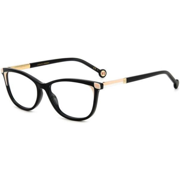 Occhiali vista  Carolina herrera Her 0163 cod. colore kdx Donna Cat eye Nero