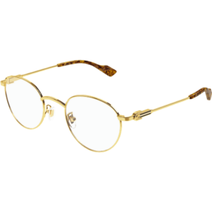 Occhiali vista  Gucci Gg1222o cod. colore 003 Uomo Rotonda Oro