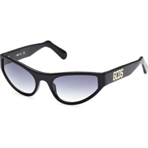 Occhiali da sole  Gcds Gd0024 cod. colore 01b Unisex Cat eye Nero lucido