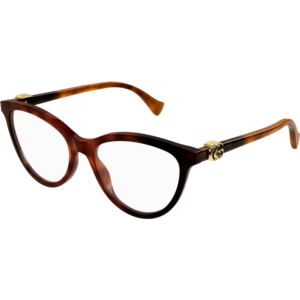 Occhiali vista  Gucci Gg1179o cod. colore 006 Donna Cat eye Havana