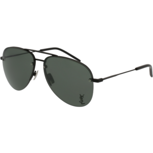 Occhiali da sole  Saint laurent Classic 11 m cod. colore 001 Unisex Pilot Nero