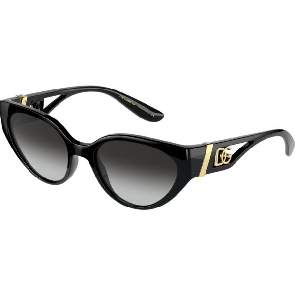 Occhiali da sole  Dolce & gabbana Dg6146  cod. colore 501/8g Donna Cat eye Nero