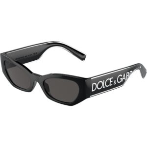 Occhiali da sole  Dolce & gabbana Dg6186  cod. colore 501/87 Donna Cat eye Nero