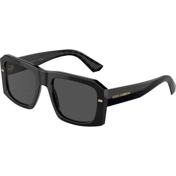 Occhiali da sole  Dolce & gabbana Dg4430  cod. colore 501/87 Uomo Squadrata Nero