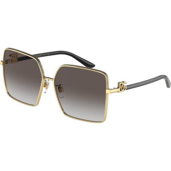 Occhiali da sole  Dolce & gabbana Dg2279  cod. colore 02/8g Donna Squadrata Oro