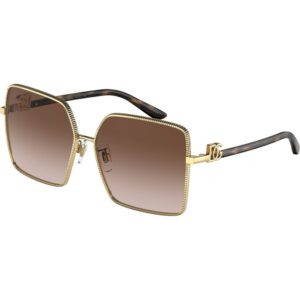 Occhiali da sole  Dolce & gabbana Dg2279  cod. colore 02/13 Donna Squadrata Oro