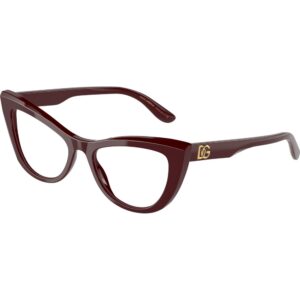 Occhiali vista  Dolce & gabbana Dg3354  cod. colore 3091 Donna Cat eye Rosso