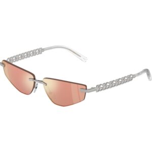 Occhiali da sole  Dolce & gabbana Dg2301  cod. colore 05/6q Donna Squadrata Argento