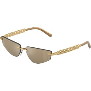 Occhiali da sole  Dolce & gabbana Dg2301  cod. colore 02/03 Donna Squadrata Oro