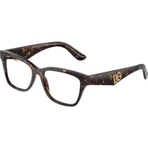 Occhiali vista  Dolce & gabbana Dg3370 cod. colore 502 Donna Squadrata Havana