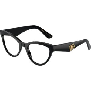 Occhiali vista  Dolce & gabbana Dg3372  cod. colore 501 Donna Farfalla Nero