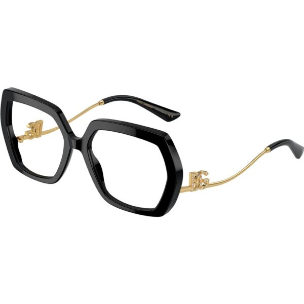 Occhiali vista  Dolce & gabbana Dg3390b  cod. colore 501 Donna Geometrica Nero