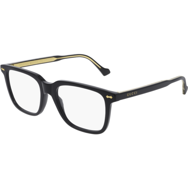 Occhiali vista  Gucci Gg0737o cod. colore 005 Uomo Squadrata Nero