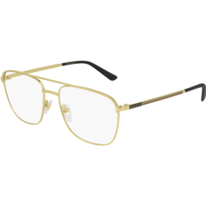 Occhiali vista  Gucci Gg0833o cod. colore 002 Uomo Squadrata Oro