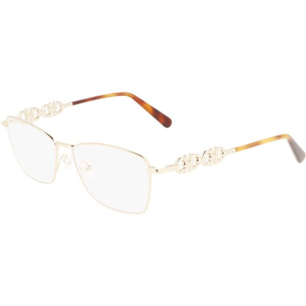 Occhiali vista  Ferragamo Sf2218 cod. colore 710 Donna Squadrata Oro