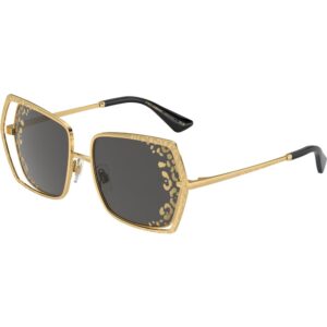 Occhiali da sole  Dolce & gabbana Dg2306  cod. colore 02/gt Donna Farfalla Oro