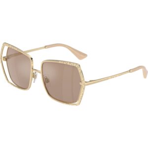 Occhiali da sole  Dolce & gabbana Dg2306  cod. colore 488/5a Donna Farfalla Oro