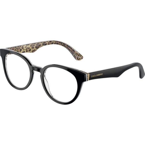 Occhiali vista  Dolce & gabbana Dg3361  cod. colore 3299 Donna Rotonda Nero