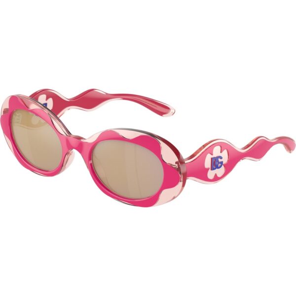 Occhiali da sole  Dolce & gabbana Dx6005  cod. colore 30981t Bambino Rotonda Rosa