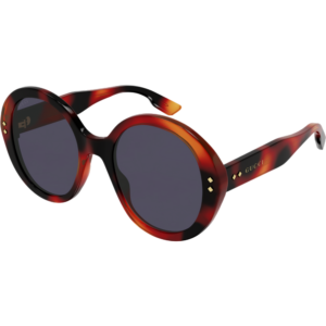 Occhiali da sole  Gucci Gg1081s cod. colore 002 Donna Rotonda Havana