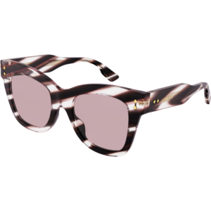 Occhiali da sole  Gucci Gg1082s cod. colore 002 Donna Cat eye Havana