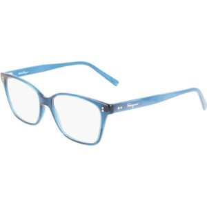 Occhiali vista  Ferragamo Sf2928 cod. colore 432 Donna Farfalla Trasparente blu