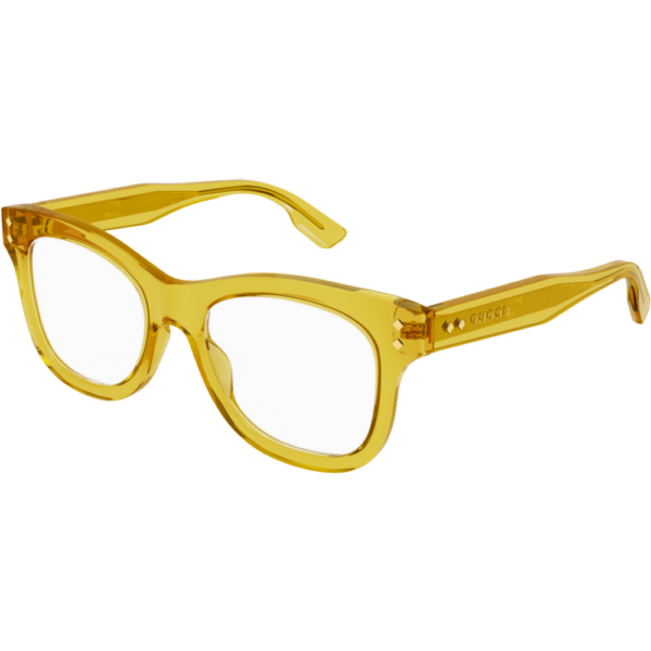 Occhiali vista  Gucci Gg1086o cod. colore 006 Donna Cat eye Giallo