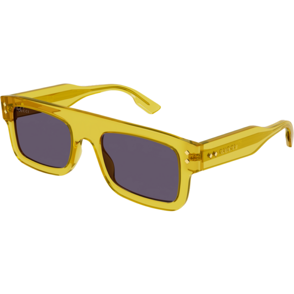 Occhiali da sole  Gucci Gg1085s cod. colore 003 Uomo Squadrata Giallo