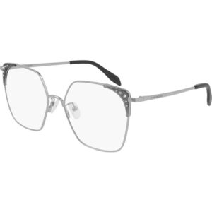 Occhiali vista  Alexander mcqueen Am0312o cod. colore 001 Donna Squadrata Argento