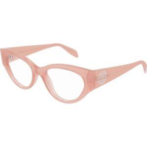 Occhiali vista  Alexander mcqueen Am0380o cod. colore 004 Donna Cat eye Rosa