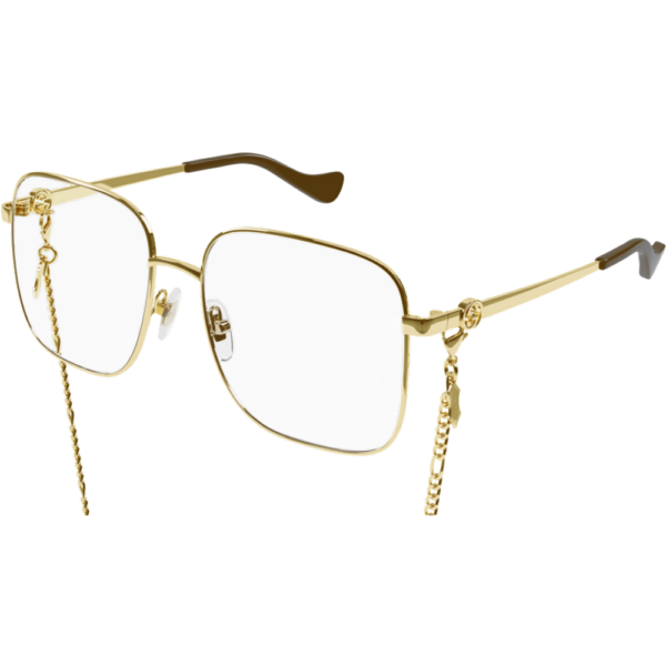 Occhiali vista  Gucci Gg1092oa cod. colore 001 Donna Squadrata Oro