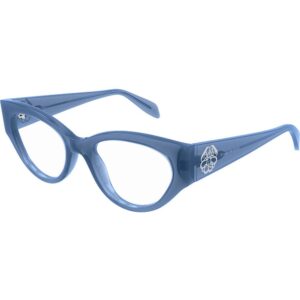 Occhiali vista  Alexander mcqueen Am0380o cod. colore 003 Donna Cat eye Blu