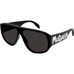 Occhiali da sole  Alexander mcqueen Am0386s cod. colore 001 Uomo Maschera Nero