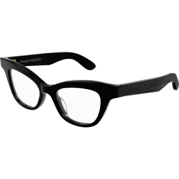 Occhiali vista  Alexander mcqueen Am0381o cod. colore 001 Donna Cat eye Nero