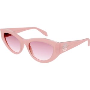 Occhiali da sole  Alexander mcqueen Am0377s cod. colore 003 Donna Cat eye Rosa