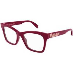 Occhiali vista  Alexander mcqueen Am0388o cod. colore 002 Donna Geometrica Rosso