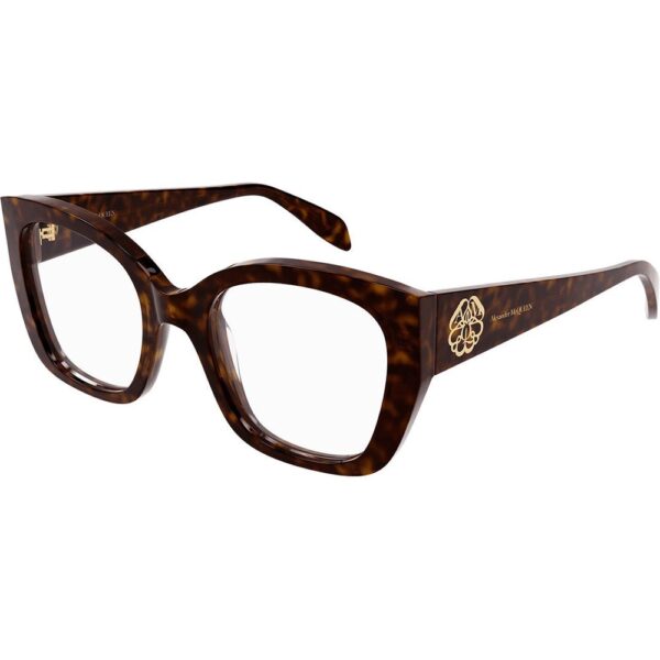 Occhiali vista  Alexander mcqueen Am0379o cod. colore 002 Donna Cat eye Havana