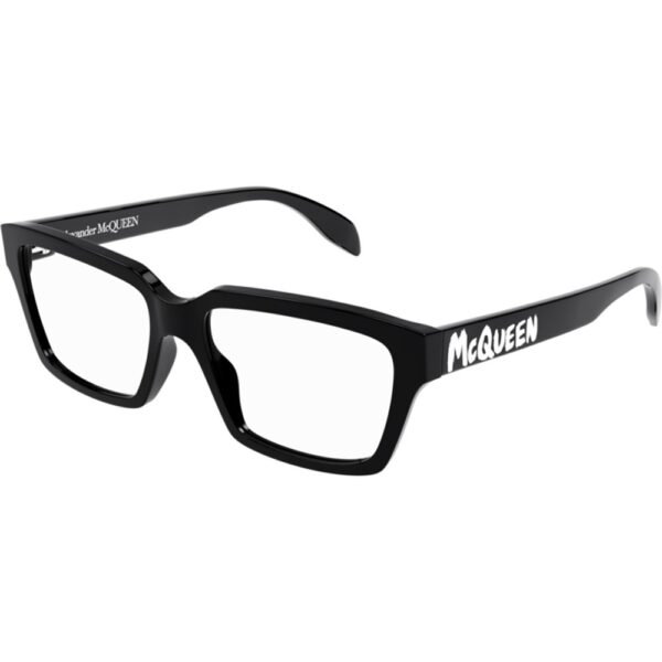 Occhiali vista  Alexander mcqueen Am0332o cod. colore 001 Uomo Squadrata Nero